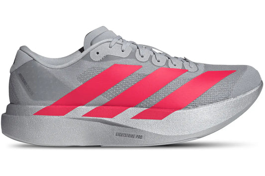 adidas Adizero Evo SL Silver Metallic Lucid Red